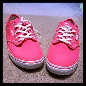 Bright Pink VANS